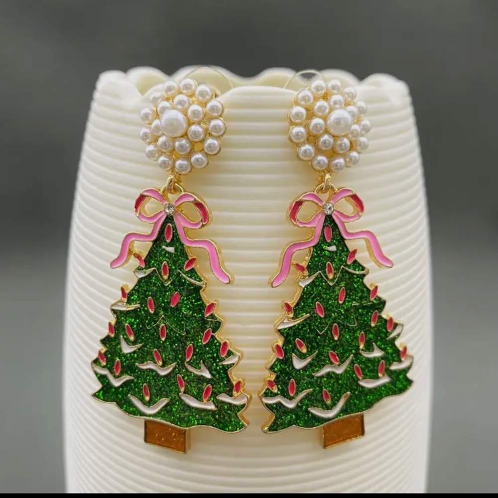 Christmas Tree Earrings